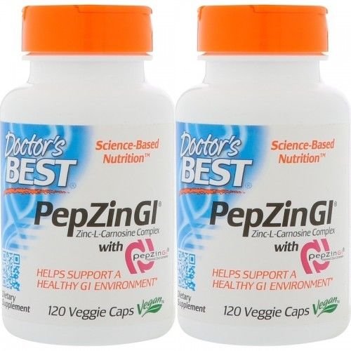 Pepzin Gi 120vc by Doctors Best (Pack of 2)
