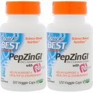 Pepzin Gi 120vc by Doctors Best (Pack of 2)