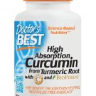 Doctor's Best DRB-00107  High Absorption Curcumin From Turmeric Root with C3 ...