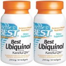Doctors Best Best Ubiquinol Featuring Kanekas QH 30 Softgels 200 mg(Pack of 2)