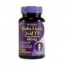Natrol Alpha Lipoic Acid 600 T/R 45 Tab 6 pack
