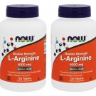 Now Foods L-Arginine 1000 mg 120 Tablets 2 Pack