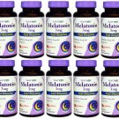 10x Natrol Melatonin 3mg Fast Dissolve Tablets 90 ea