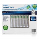 New Sealed Philips Sonicare InterCare Replacement Brush Heads - 6 Pack