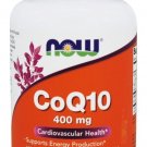 Now Foods CoQ10 High Potency Cardiovascular Health 400mg - 60 Softgels