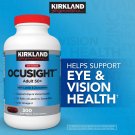 Kirkland Eye Vitamin OcuSight Adult 50+ with Lutein & Zeaxanthin, 300 softgels