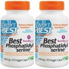 Best Phosphatidyl Serine 100mg 120 Vcaps by Doctors Best (Pack of 2)