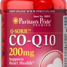 Puritan's Pride Q-SORB Co Q-10 200 mg - 240 Rapid Release Softgels