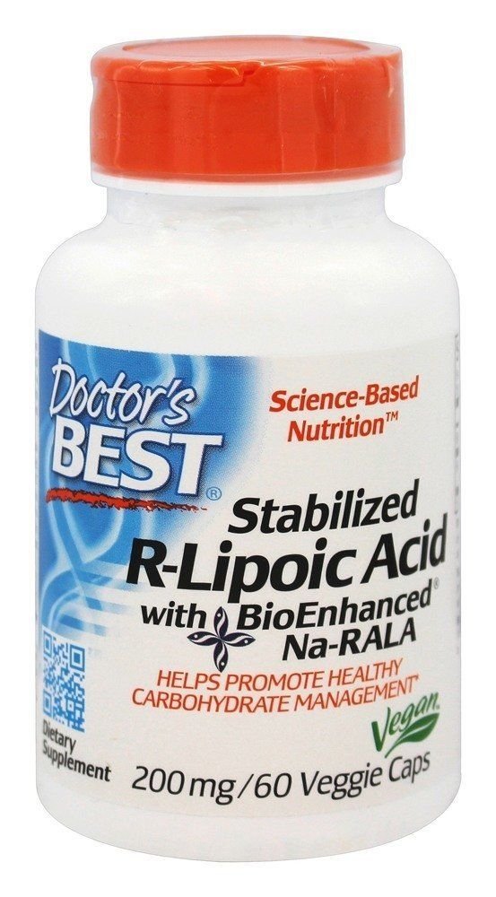 Doctor's Best - Best Stabilized R-Lipoic Acid Featuring BioEnhanced Na-RALA -...