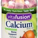 Vitafusion Calcium Gummy Vitamins for Adults 500mg 100 Ct (4 Pack)