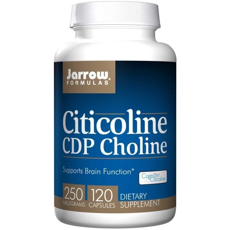 Jarrow Formulas Citicoline CDP Choline 250 mg, 120 Capsules