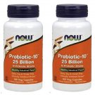 Now Foods Probiotic-10 25 Billion 100 Count (Pack of 2)