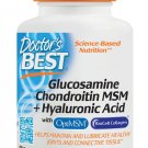 Doctor's Best Glucosamine Chondroitin MSM + Hyaluronic Acid with OptiMSM & Bi...