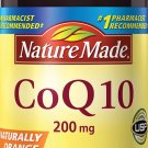 Nature Made CoQ10 (Coenzyme Q 10) 200 mg. Softgels 40 Ct