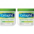 Cetaphil Moisturizing Cream for Dry/Sensitive Skin Fragrance Free 16 oz 2 pack