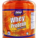 NOW Sports Dutch Chocolate Whey Protein - 6 lbs (2722 g)