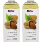 Now Foods Almond Oil 16 oz (PACK of 2) 100% Pure Moisturizing Oil