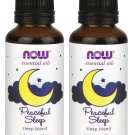 Peaceful Sleep Oil Blend 1 fl oz By Now Foods (Pack of 2)
