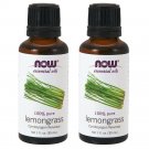 Now Foods Essential Oils Lemongrass - 1 fl oz (Pack of 2)