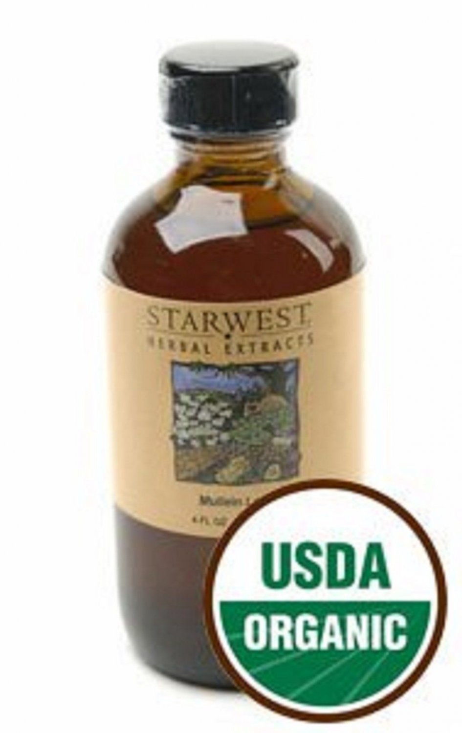 STARWEST MULLEIN LEAF EXT ORGANIC 4 OZ