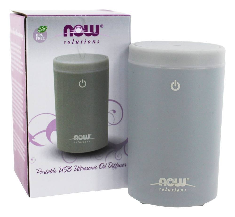 Portable USB Ultrasonic Oil Diffuser Now Foods