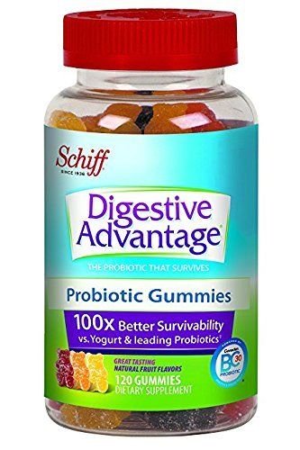 Schiff Digestive Advantage Probiotic Gummies SpecialUnits 1 Pack (120 Count)