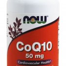 NOW Foods CoEnzyme Q-10 50mg with Vitamin E - 100 Softgels