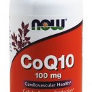 NOW Foods CoQ10 Cardiovascular Health with Hawthorn Berry 100mg - 90 Vcaps