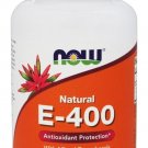 Natural E-400 Mixed Tocopherols 250 Softgels by NOW Foods
