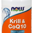 Krill & CoQ10 Softgels 60 Softgels by Now Foods