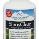 RidgeCrest Herbals SinusClear Complete Sinus Support 60 Caps