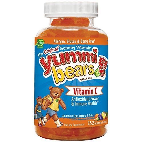 Yummi Bears Vitamin C Gummy Vitamin Supplement for Kids 132 Count