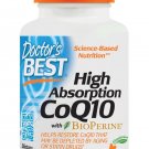 Doctor's Best High Absorption CoQ10 with BioPerine Vegetarian Gluten Free Nat...