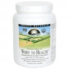 Source Naturals Whey to Health Premium Protein Powder Concentrate Certified