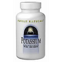Potassium 99 mg 250 Tabs by Source Naturals (Pack of 2)