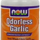 NOW Odorless Garlic Original 250 Softgels (Pack of 2)