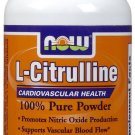NOW Foods L-Citrulline Powder 4 ounce (Pack of 2)