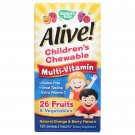 NATURE'S WAY ALIVE!MULTI-VITCHEWKIDS 120 CHEW (Pack of 2)