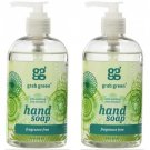 GrabGreen  Liquid Hand Soap Fragrance  Free 12 Ounce (Pack of 2)