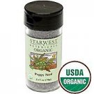 Organic Poppy Seed Jar 2.25 Oz - Starwest Botanicals