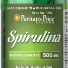 Puritan's Pride Spirulina 500 mg - 100 Tablets