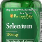 Puritan's Pride Selenium 100 mcg - 100 Tablets