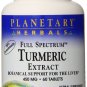 Planetary Herbals Full Spectrum Turmeric Extract Tablets 450 mg 60 Count