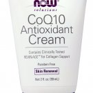 NOW CoQ10 Antioxidant Cream 2-Ounce