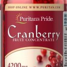 Cranberry Fruit Concentrate 4200mg Extract Vitamin C E 100 Softgels Capsules UTI