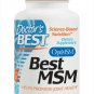 Doctor's Best MSM with OptiMSM Non-GMO Gluten Free Joint Support 1000 mg 180 ...