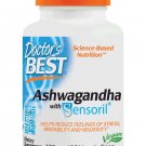Doctor's Best Ashwagandha Featuring Sensoril Non-GMO Gluten Free 125 mg 60 VCAPS