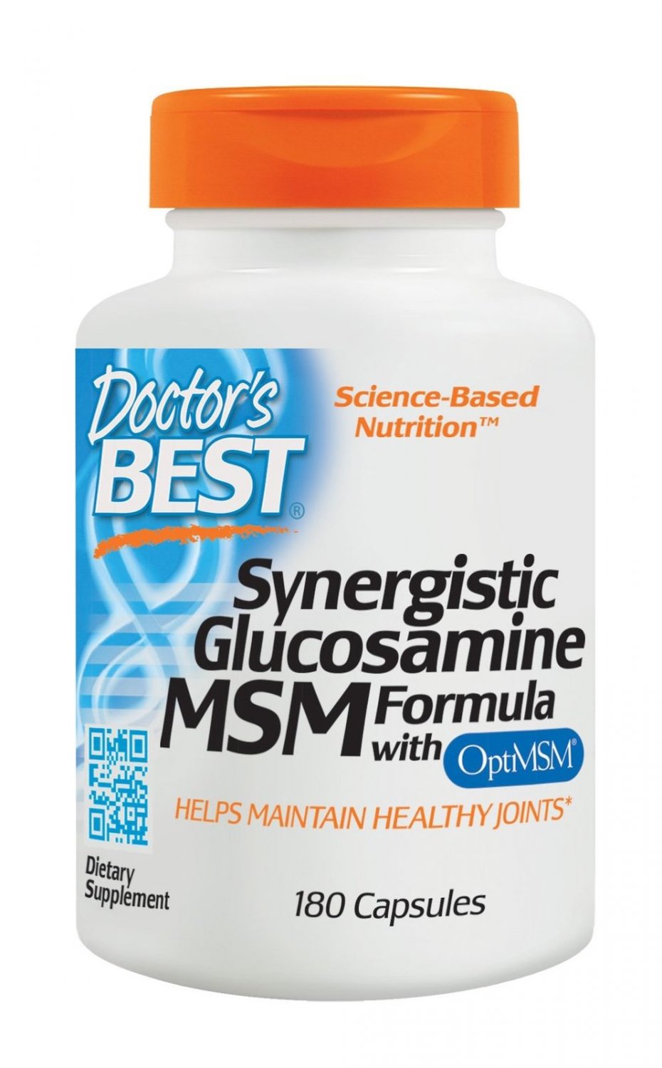 Doctor's Best Synergistic Glucosamine MSM with OptiMSM NonGMO Gluten