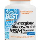 Doctor's Best Synergistic Glucosamine MSM with OptiMSM Non-GMO Gluten Free So...