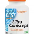 Doctor's Best Ultra Cordyceps  Non-GMO Vegan Gluten Free Soy Free 60 Veggie C...